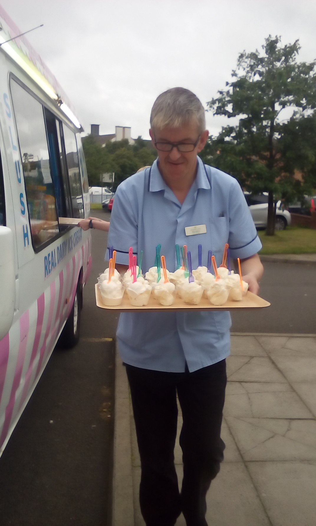 Visiting Ice Cream Van