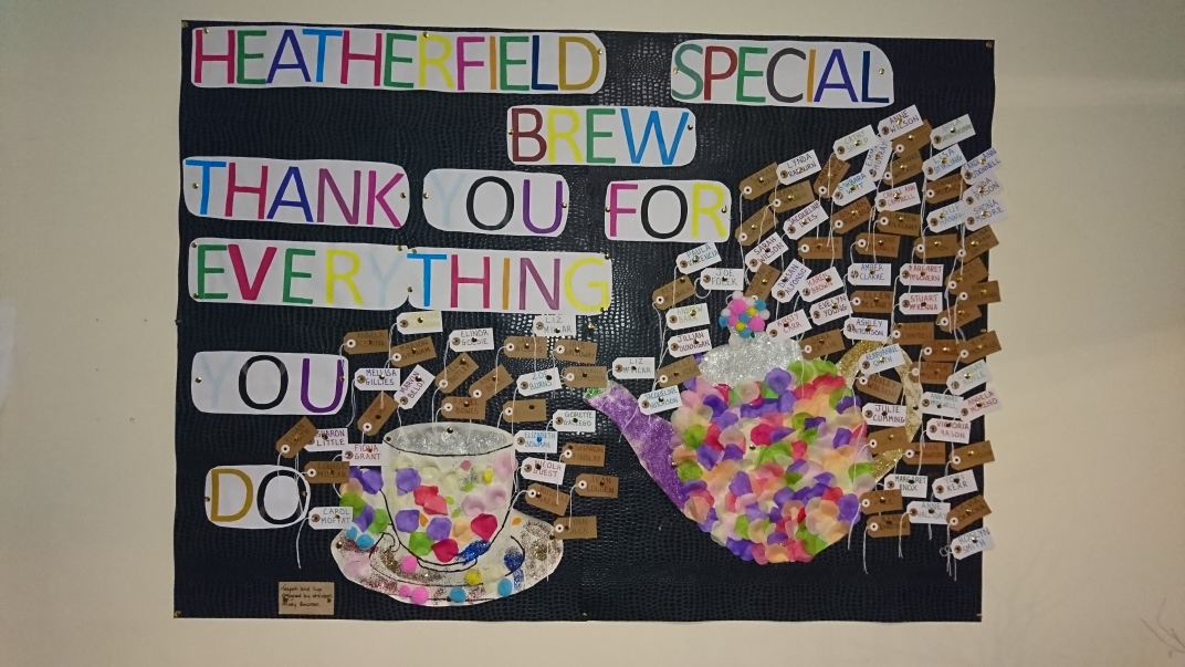 Heatherfield Notice Board